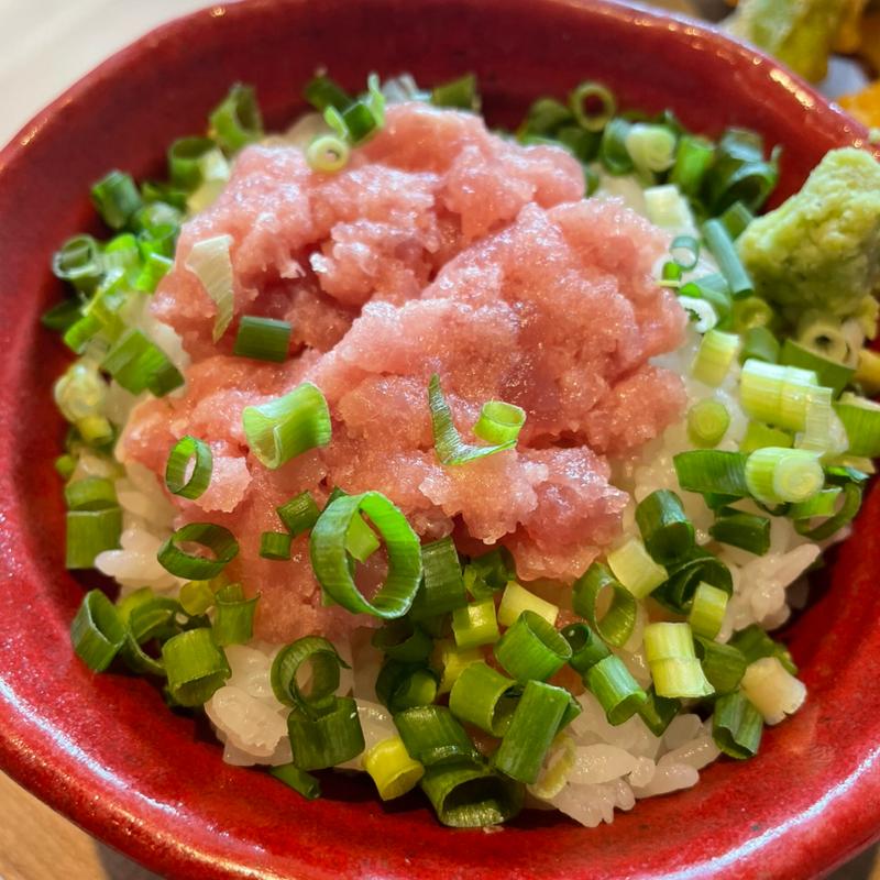 ミニネギトロ丼(王様の食卓)