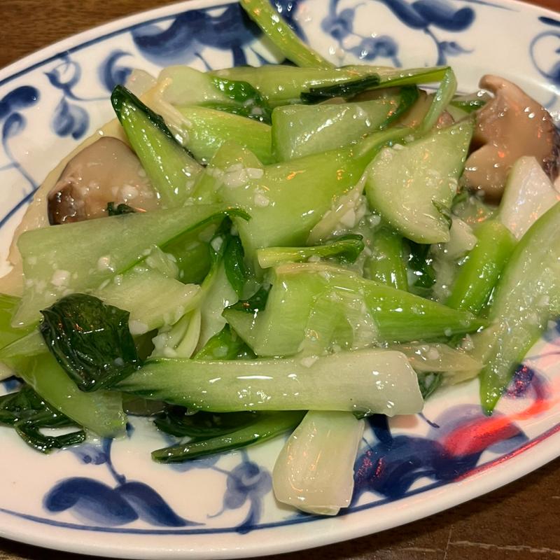 青菜の炒め(陳麻婆豆腐 新宿サザンテラス店)