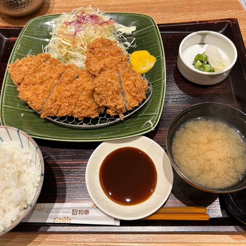 ロースヒレ相盛膳(とんかつ和幸 イオンモール草津店 )