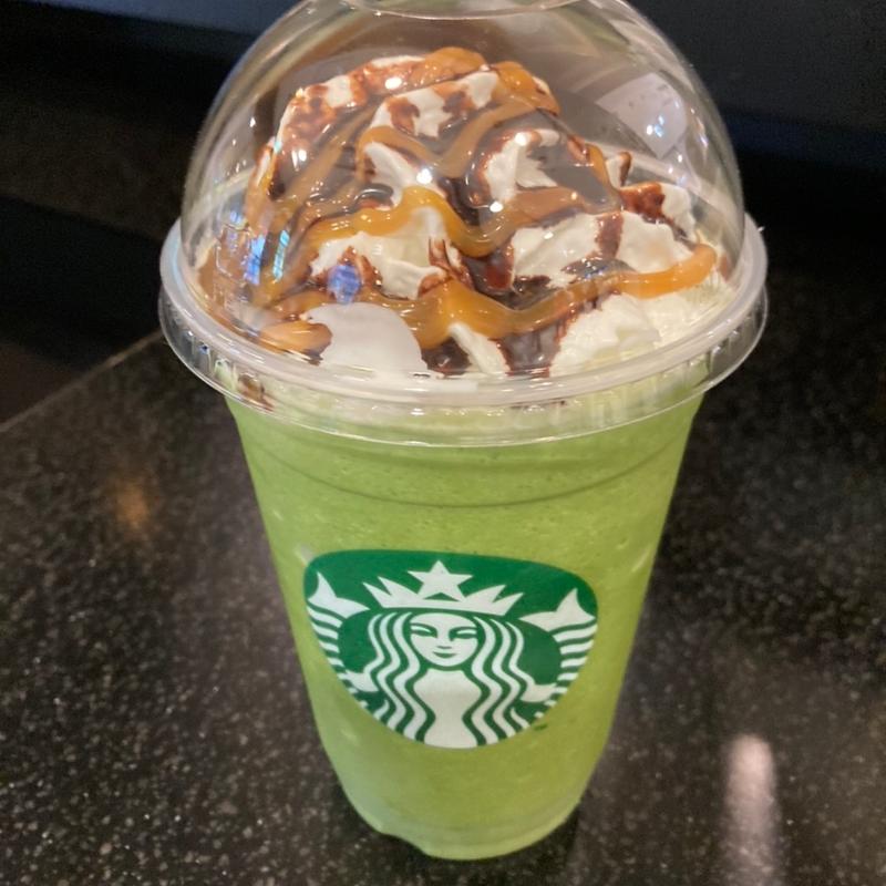 抹茶 クリーム フラペチーノ(スターバックスコーヒー ウィング上大岡店)