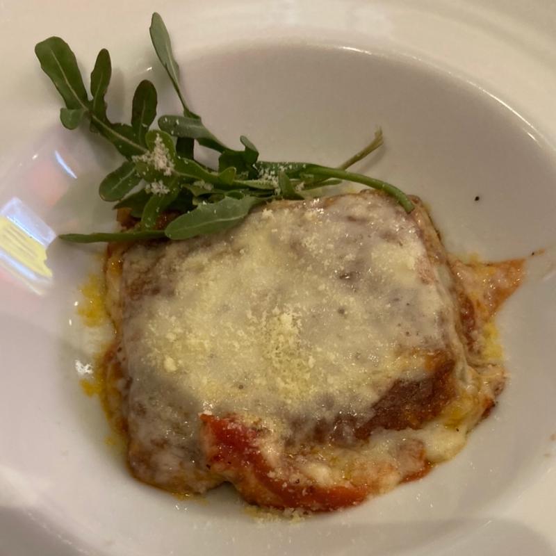 たっぷりチーズのボローニャ風　ラザーニャ(ビストロ ダブリュー 東京四谷)