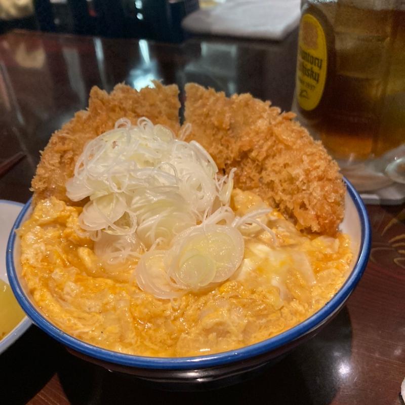 七曲署のへそ曲がりカツ丼(Bar 七曲署)