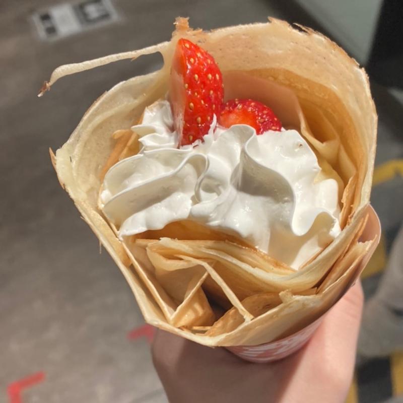 いちごバナナクリーム(マリオンクレープ 後楽園遊園地店 )