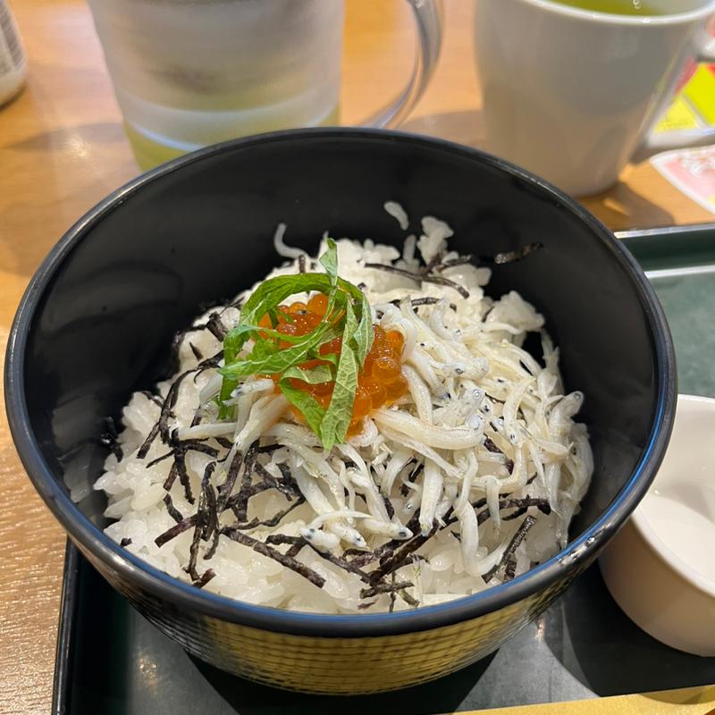 ミニしらす丼(ココス 平岸店)