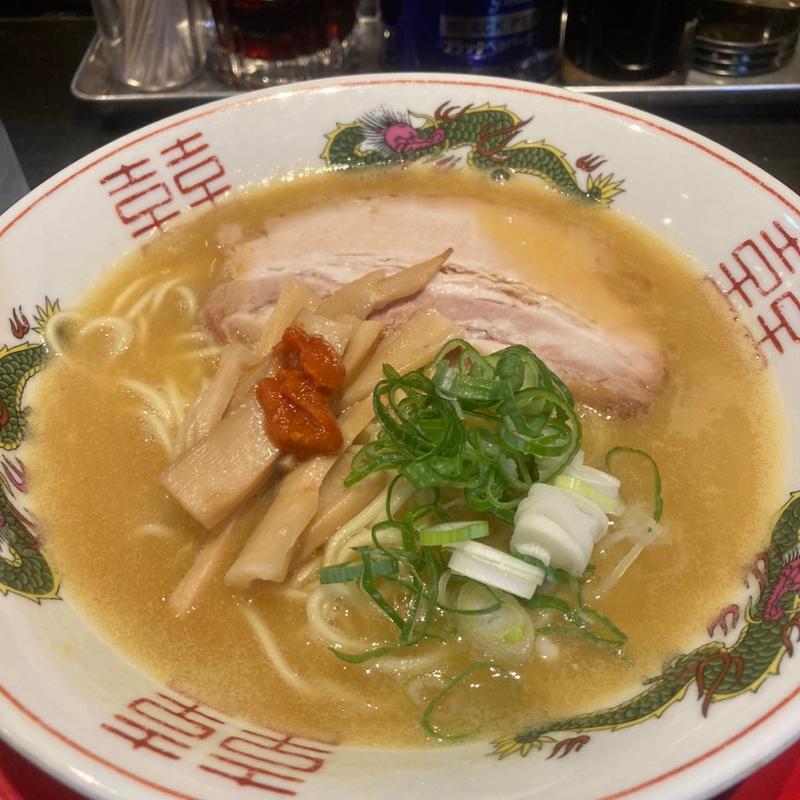 ベジポタラーメン　県下一品(柳麺まる重)