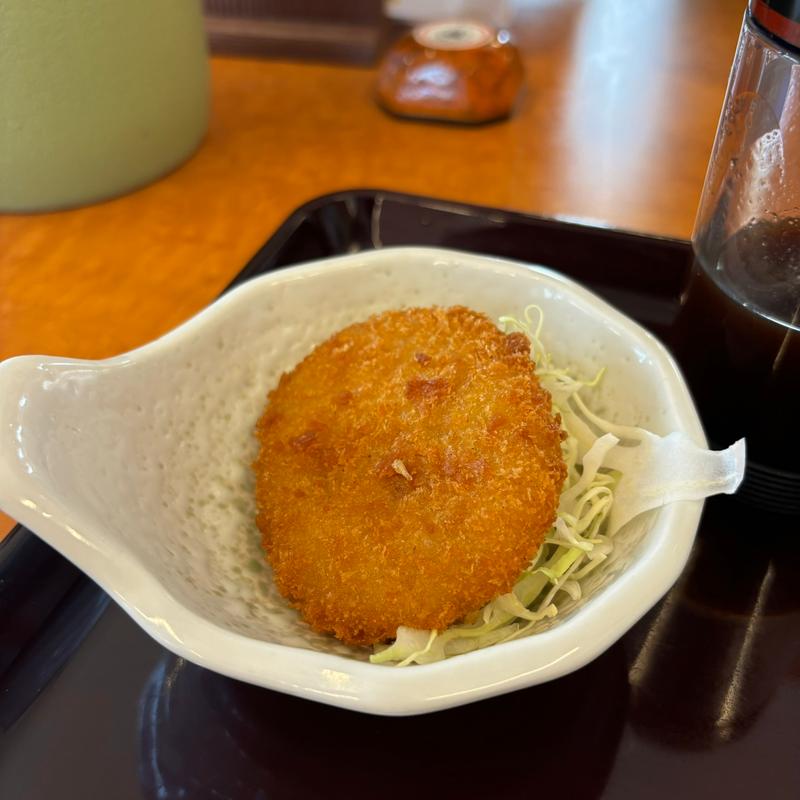 無料野菜コロッケ(山田うどん食堂 上尾小泉店 )