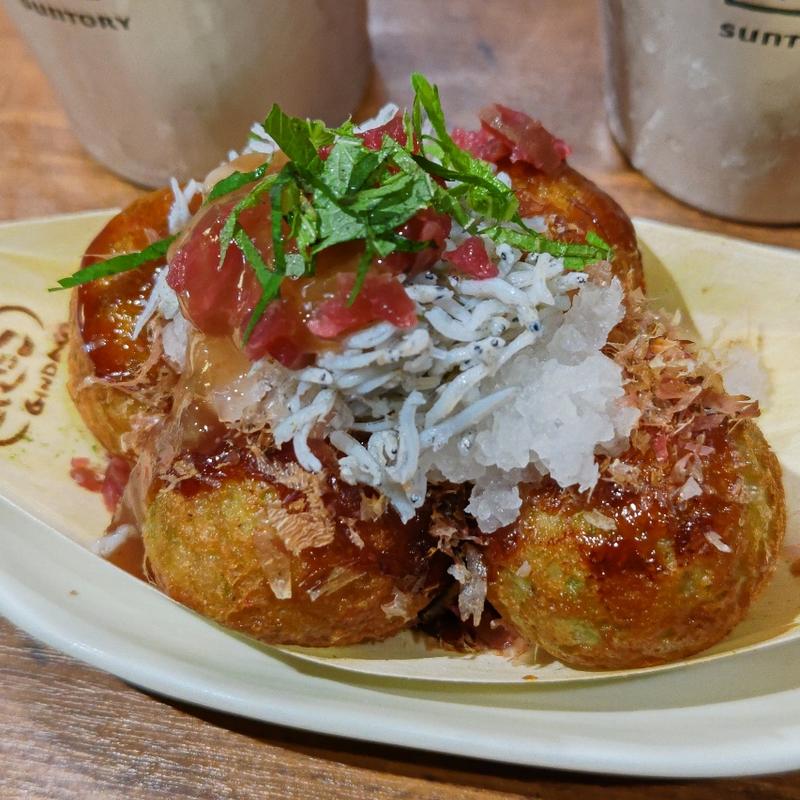 カリカリ梅とシラス(築地銀だこ)