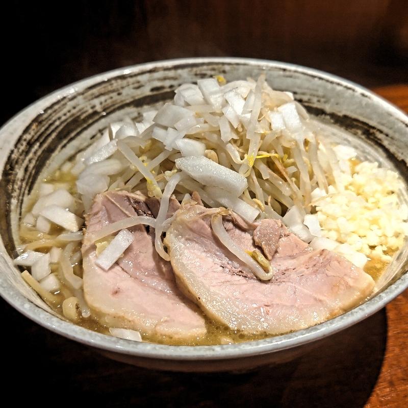 ミニ塩ラーメン(たまねぎトッピング)(麺屋づかちゃん 港南台店)