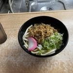 かしわうどん(小倉ホームうどん)