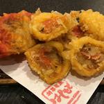 蒸しほや天ぷら(創菜旬魚 はしもと 南三陸さんさん商店街)