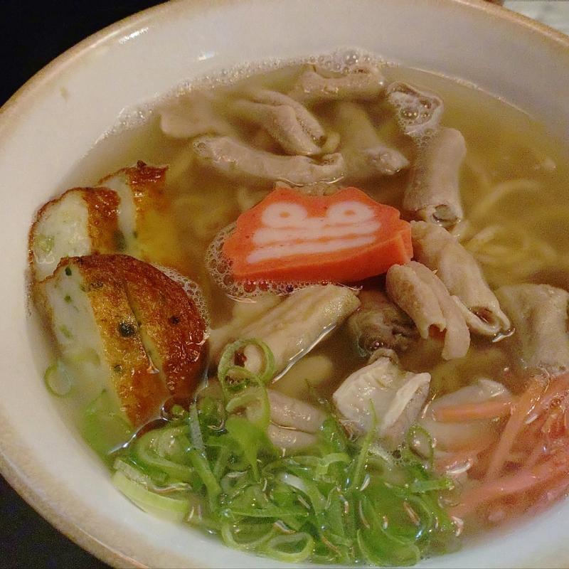 なかみにんにくそば(沖縄屋台村 めんそーれ)