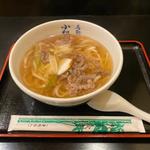 小松肉うどん(小松うどん 味の中石 名代めん塾 小松空港店)