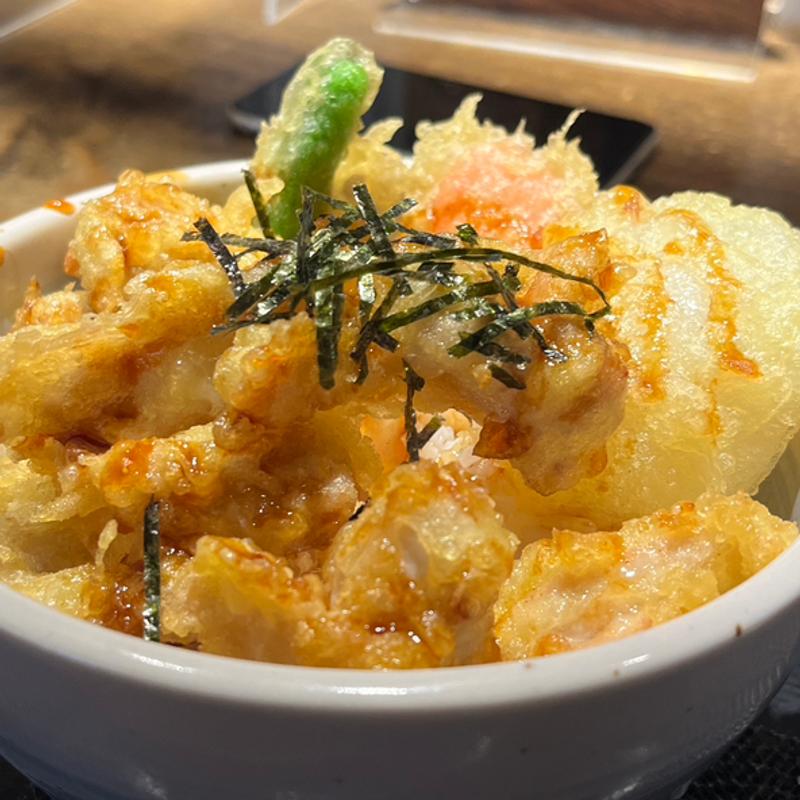とり天丼(麺や ほり野)