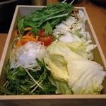 「夕採れレタス」の野菜盛り(しゃぶしゃぶ温野菜 京急川崎駅前店 )