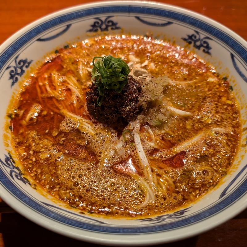正宗式汁あり担々麺(成都正宗担々麺 つじ田 東陽町店)