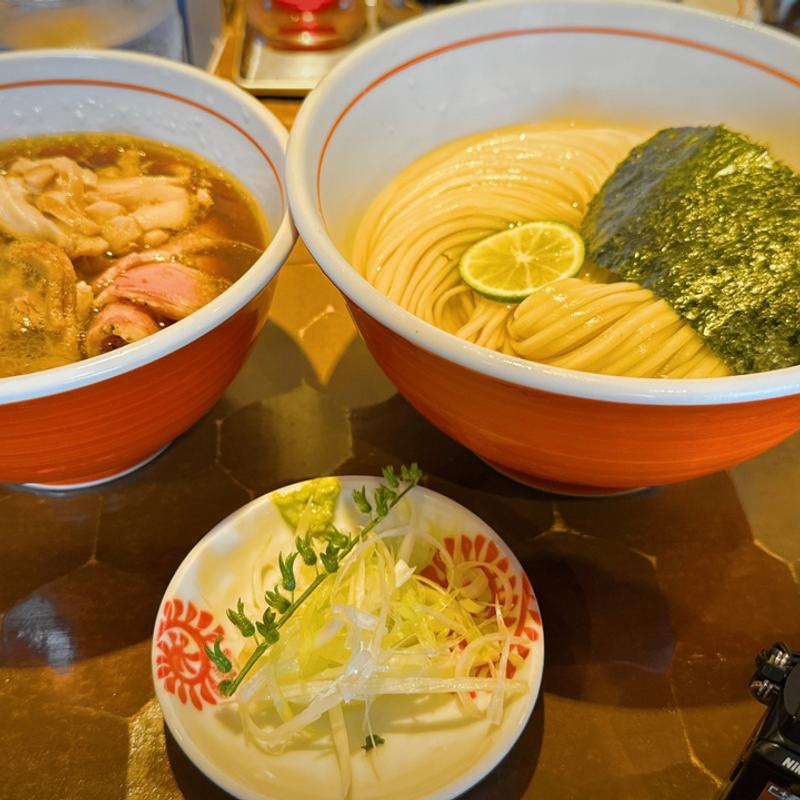 特級昆布水つけ蕎麦(特級鶏蕎麦 龍介 土浦学園通り店)