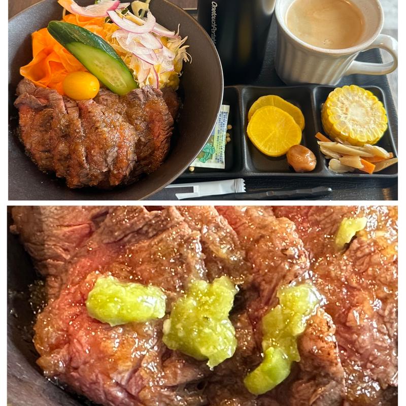 ハラミのステーキ丼(sometime)