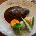 Lunch Set お肉（牛100%ハンバーグステーキ）