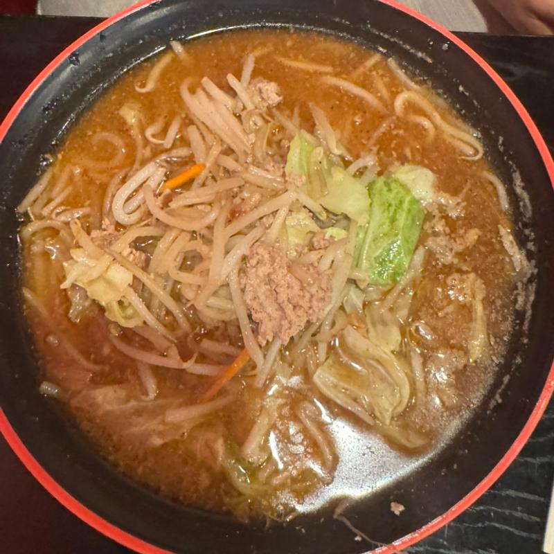 味噌ラーメン(お食事処 おが家)