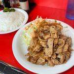 3番 生姜焼き定食＋ミニラーメン