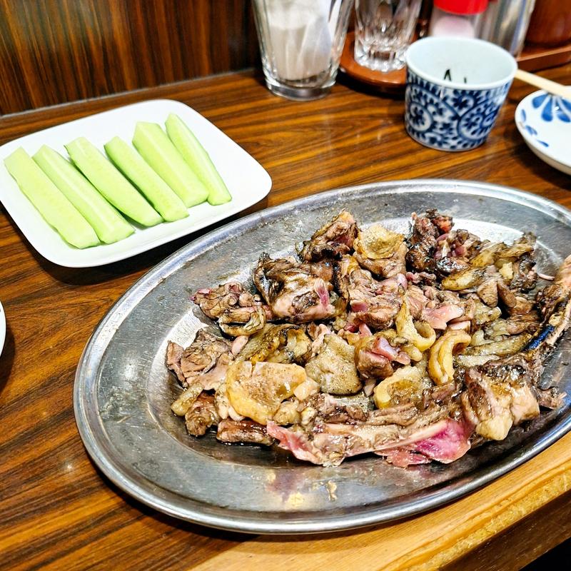 地鶏のもも焼き(丸万)