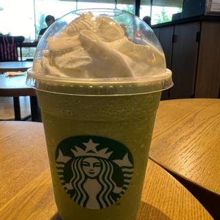 抹茶クリームフラペチーノ(スターバックスコーヒー 明石魚住店)