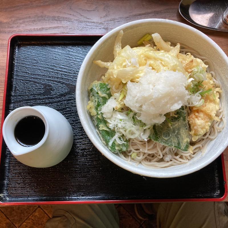 冷やし野菜天(東家 （名代きそば東家）)