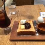 名古屋の小倉トースト(つばめパン&Milk 名駅店)
