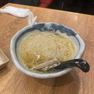 鶏出汁にゅう麺(肉汁餃子のダンダダン 金町店)