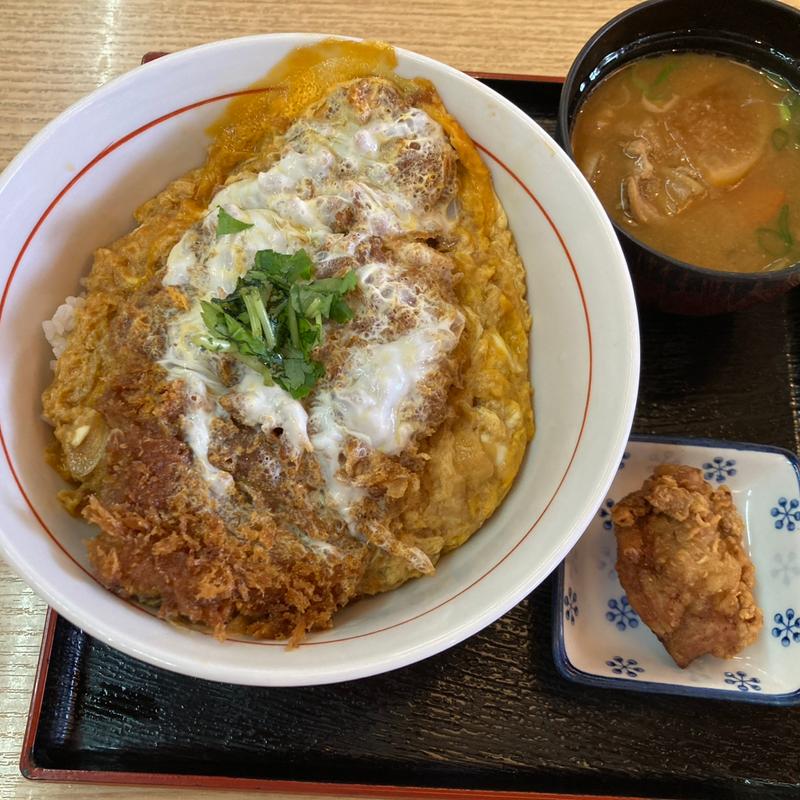 カツ丼から揚げセット(かつさと 豊川牛久保店)