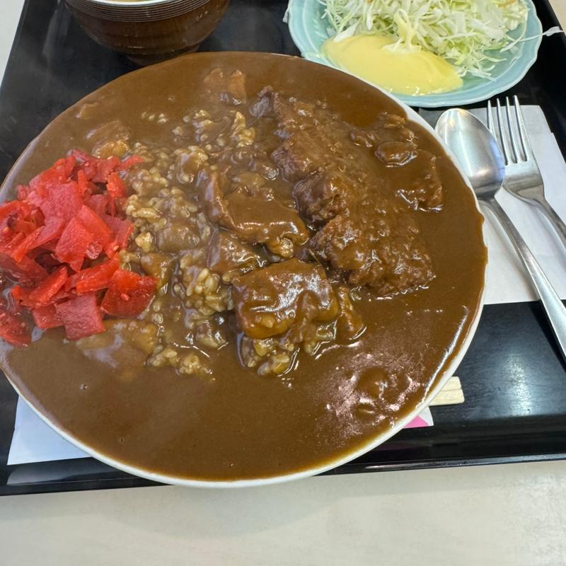 カツカレー(大盛り)(とんかつ芳)