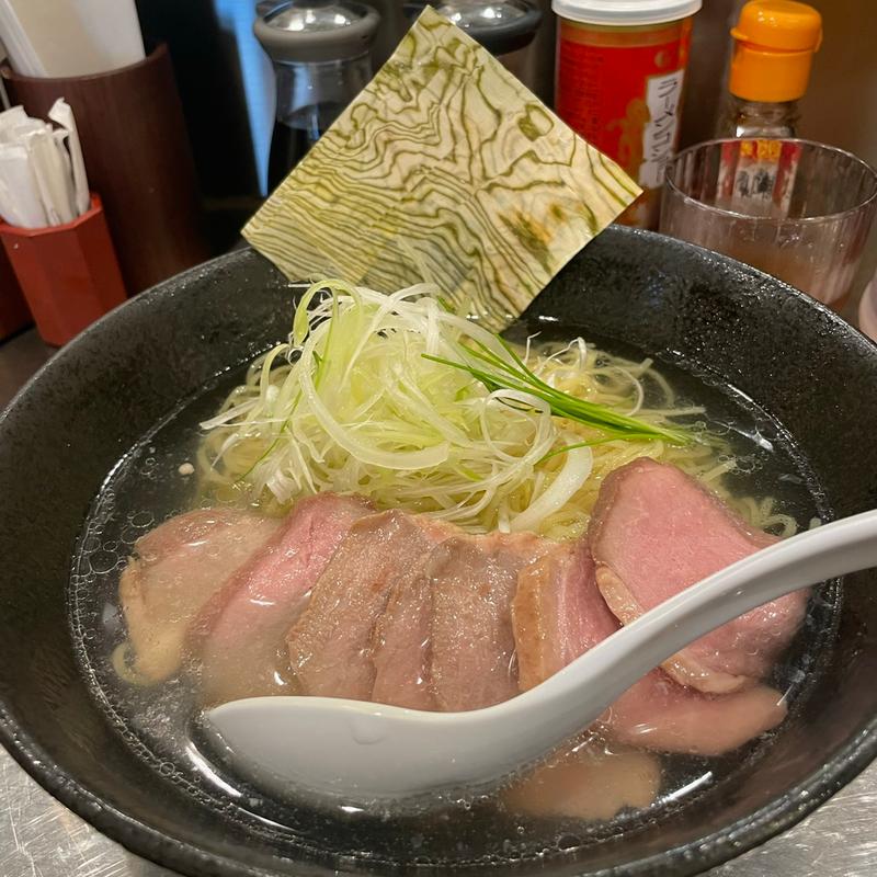 冷やし鴨ラーメン(函館らーめん 醐りょう)