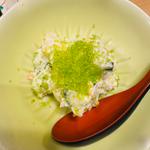 わさび入り自家製ポテトサラダ(日本橋おぐ羅)