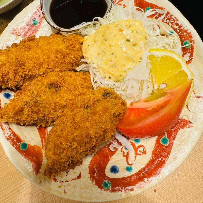 かきフライ(日本橋おぐ羅)