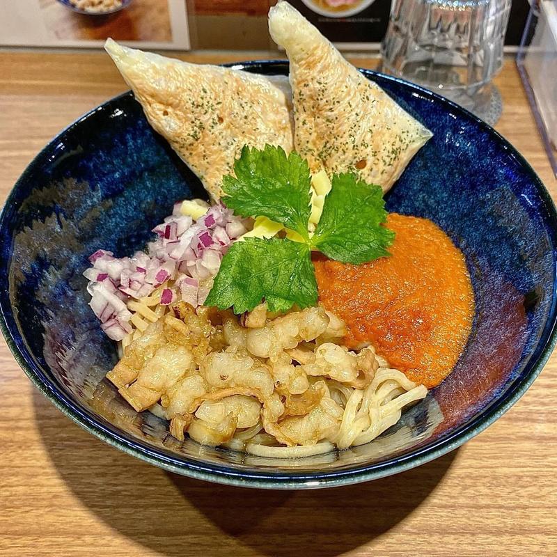 牛シマチョウとハラペーニョのサルサまぜSoba(鶏Soba Toraや)