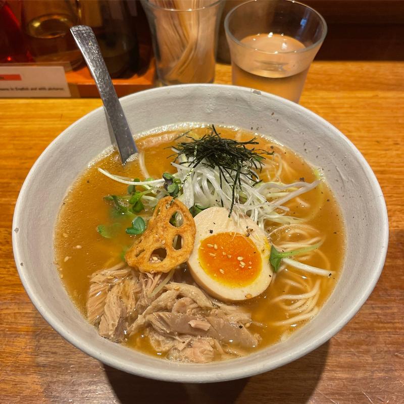 ツナコツラーメン(YUJI Ramen TOKYO)
