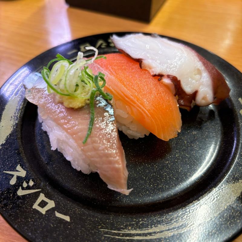 三陸3貫盛り(スシロー 北本店)