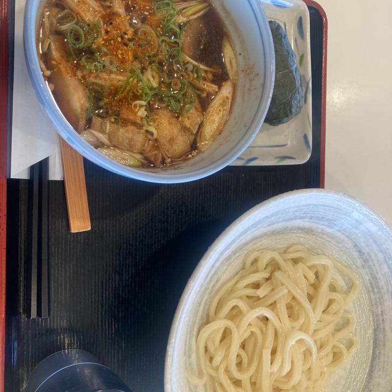 十津川きのこの肉汁うどん(十津川うどん 古道)