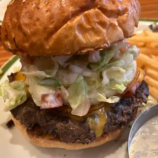 ベーコンエッグチーズバーガー(THE BURGER SHOP 紀尾井町店)