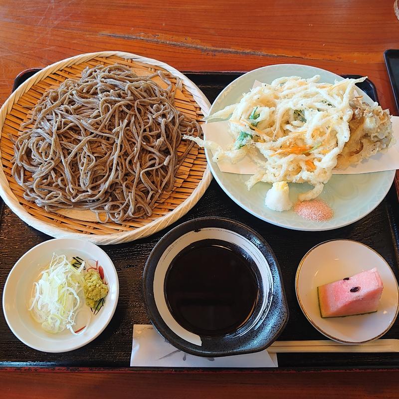 しらうお天ざるそば(いずみの里 （ドライブインしんちゃん）)