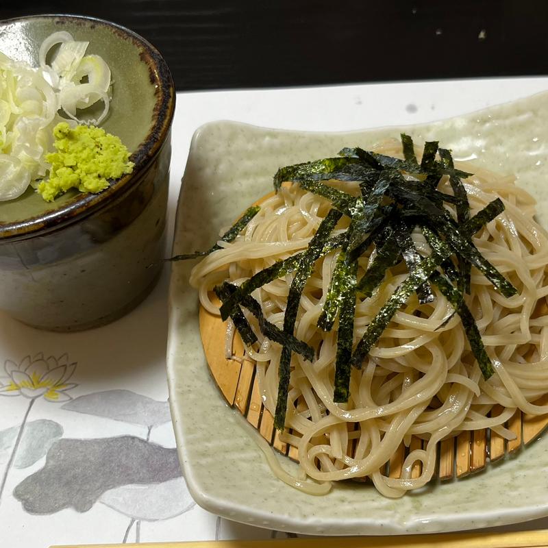 ざるそば(かやぶき蕎麦やぶ)