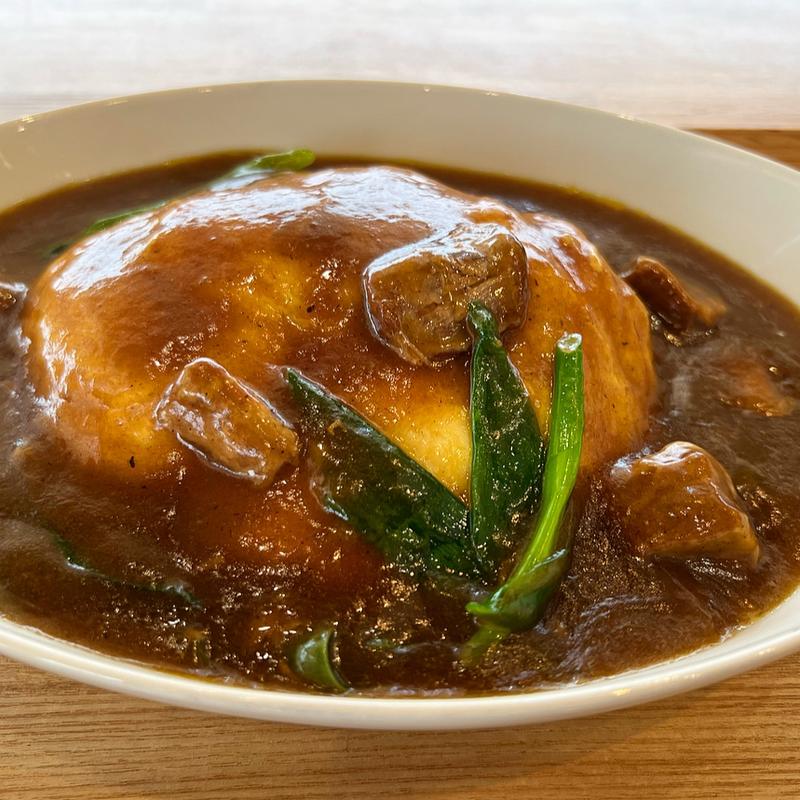 カレー天津飯(くっきんぐえくすぺりめんと 番)