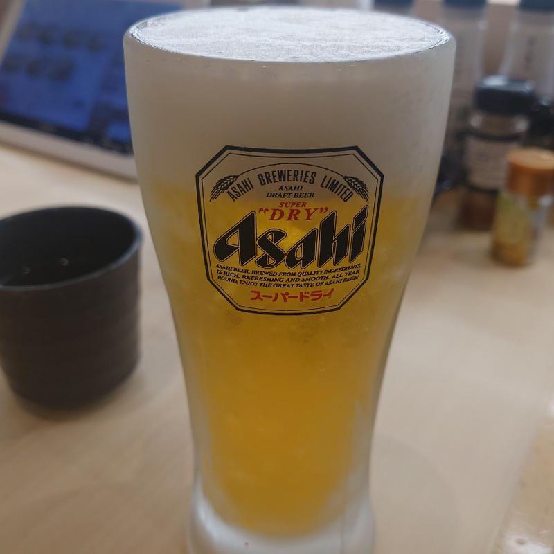 生ビール中ジョッキ(はま寿司 鹿嶋佐田店 )