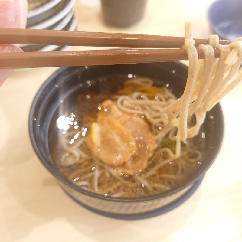 鴨そば(はま寿司 鹿嶋佐田店 )