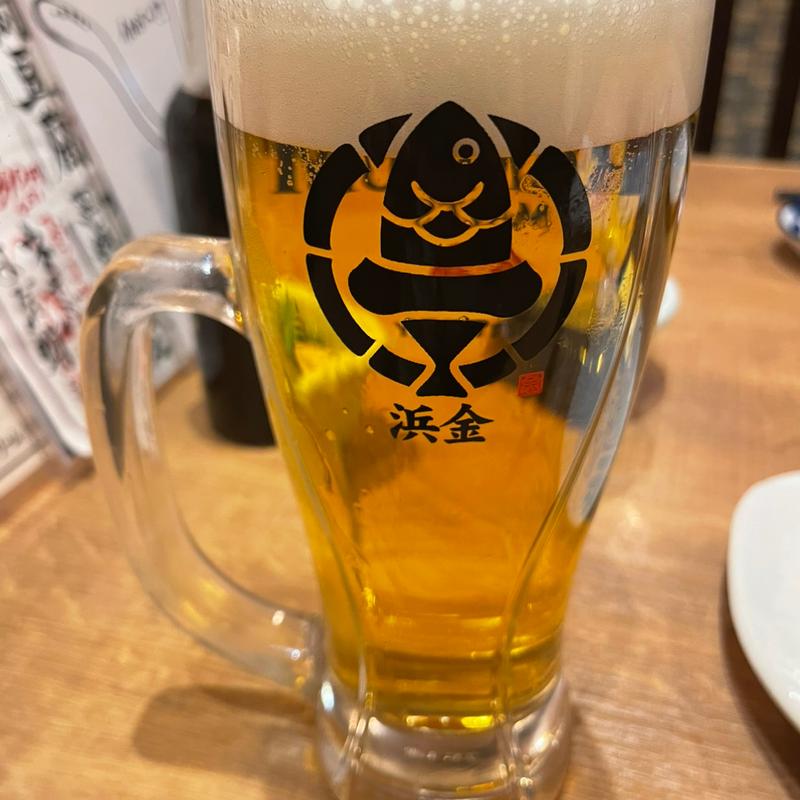 ビール(鮮魚とおばんざい 浜金)