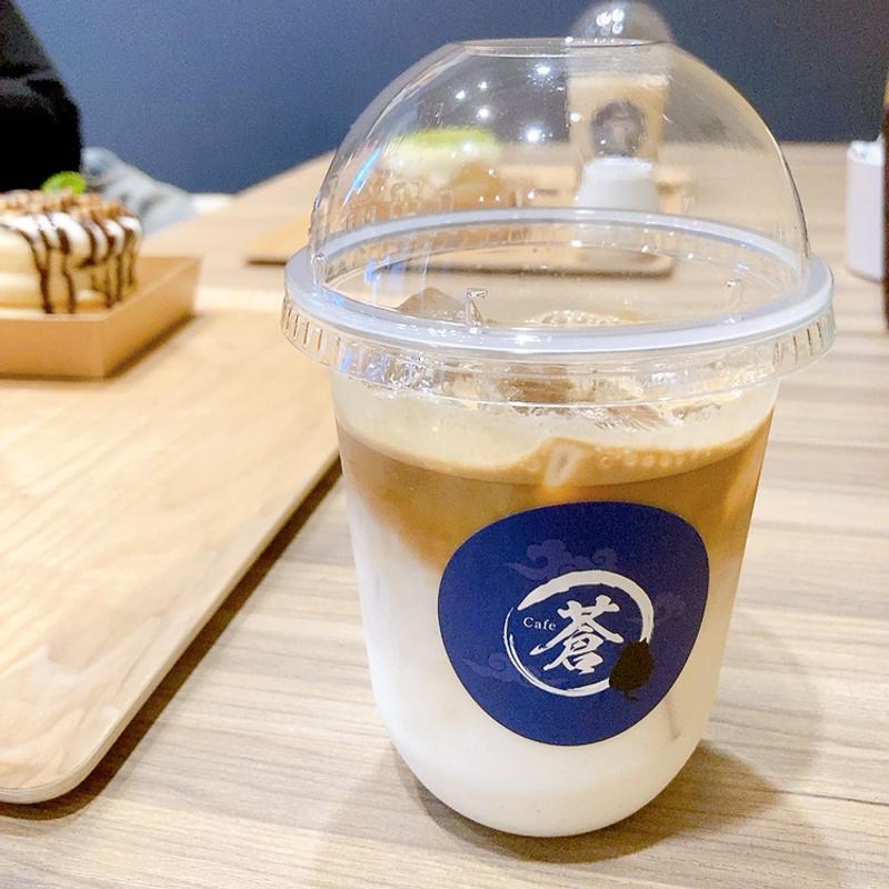 アイスカフェラテ(Cafe蒼)
