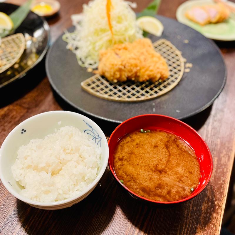 定食セット(あげづき)