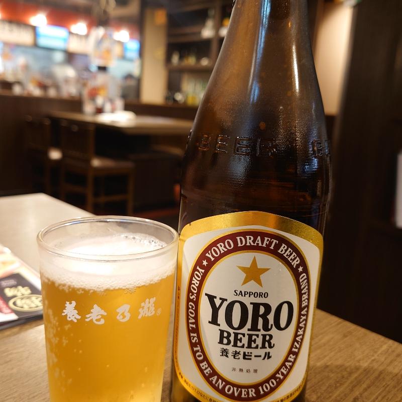 養老ビール〈中びん〉(養老乃瀧 堀切菖蒲園店)