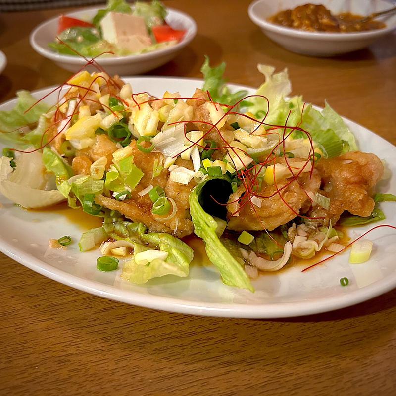 油淋鶏(大衆食堂かわぐち)