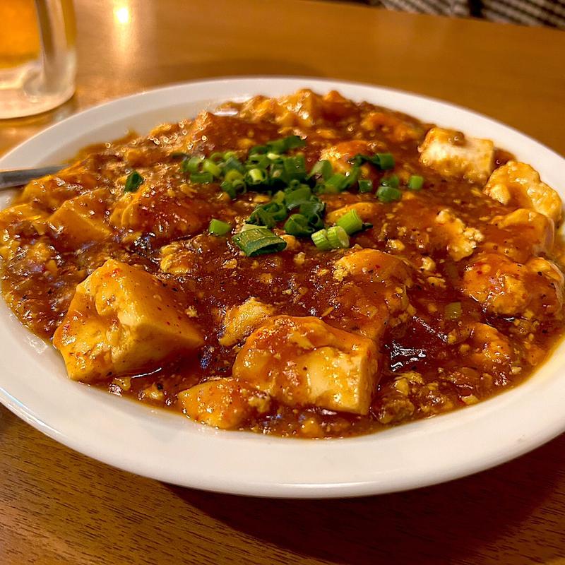 麻婆豆腐(大衆食堂かわぐち)